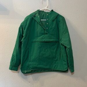 No Brand Green Hooded Jacket